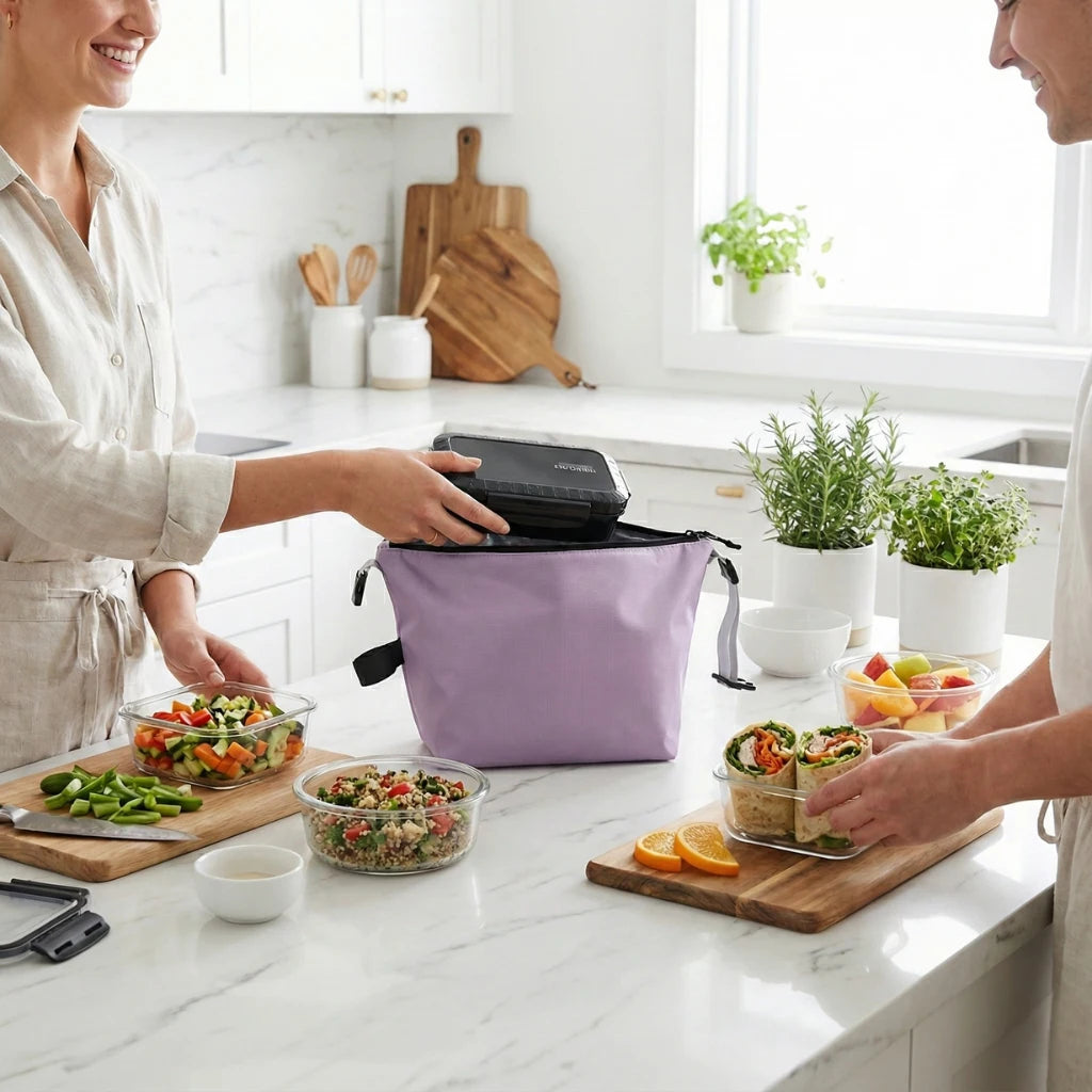 Duo NomadBox – Sac repas pour repas complets et snacks