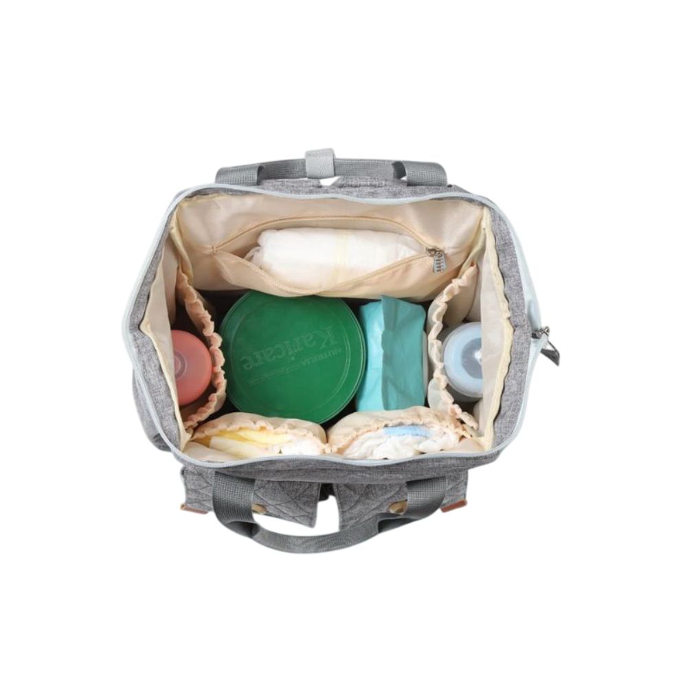 Tissu polyester Oxford déperlant du sac à langer Nova en gros plan