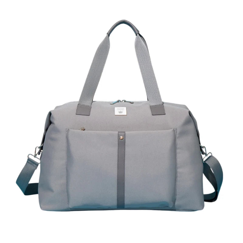 Intérieur du sac à langer MoodPack avec compartiments organisés et poches isothermes