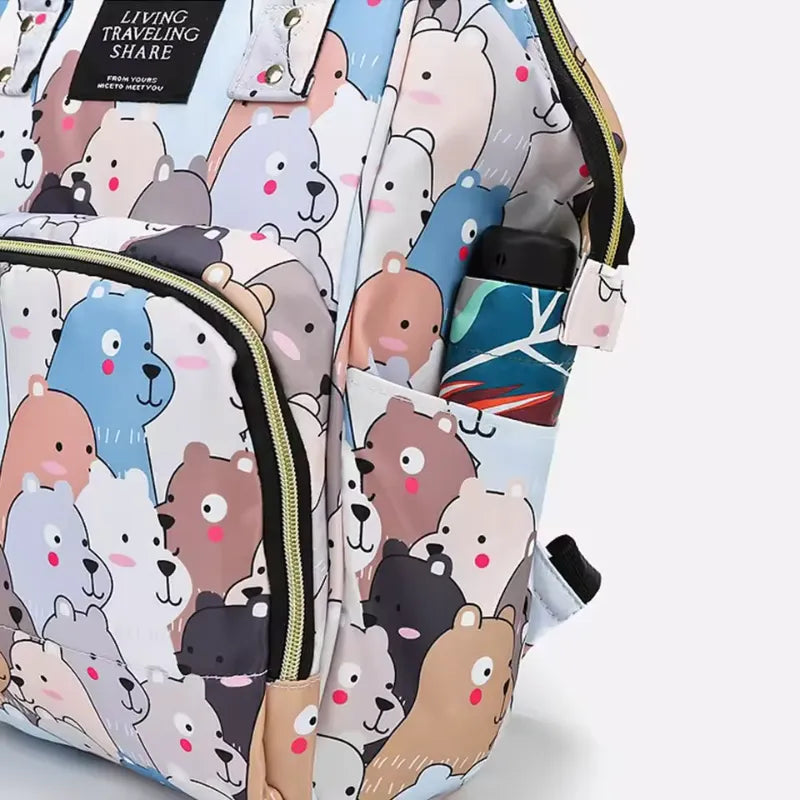 Sac à langer matelassé pratique pour parents modernes