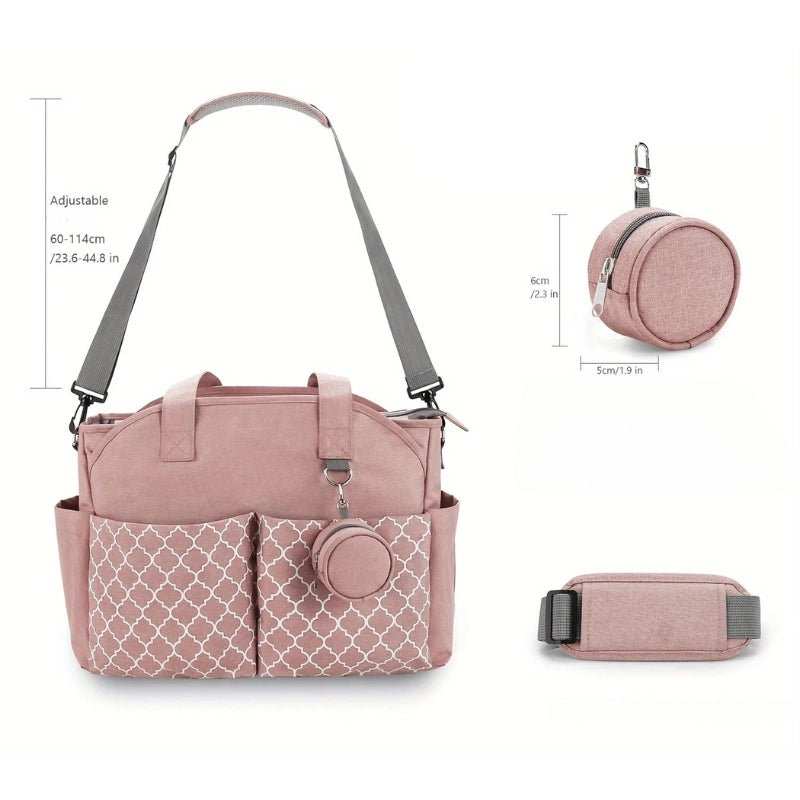 CosyGo est un sac à langer pratique et confortable conçu pour accompagner les parents actifs au quotidien comme lors de leurs balades