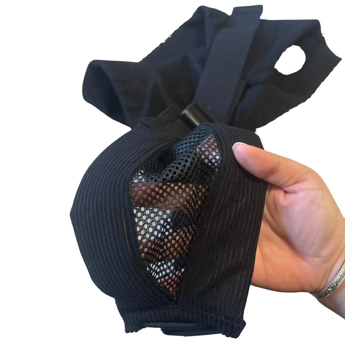 Écharpe de portage ergonomique avec 3 positions de portage (assis, horizontal, berceau), idéale pour bébé de 9 à 36 mois, compacte et facile à transporter.