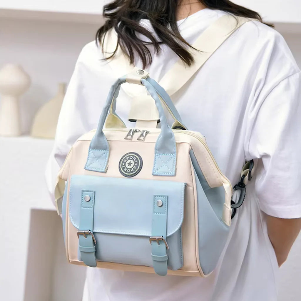 Sac bandoulière et sac à dos 2-en-1 pour sorties avec bébé – Mini CHIC