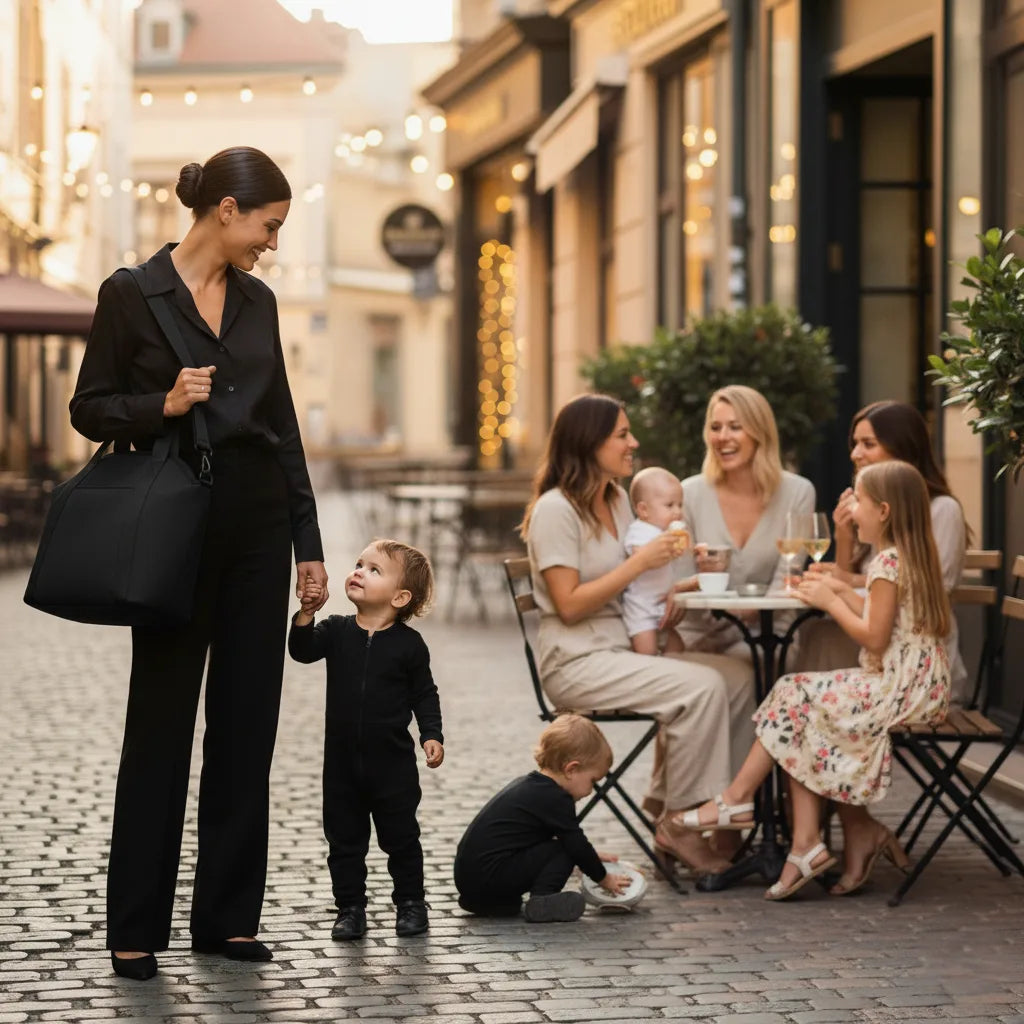 Le sac à langer bébé Lumi allie parfaitement élégance, fonctionnalité et praticité pour accompagner les parents modernes au quotidien