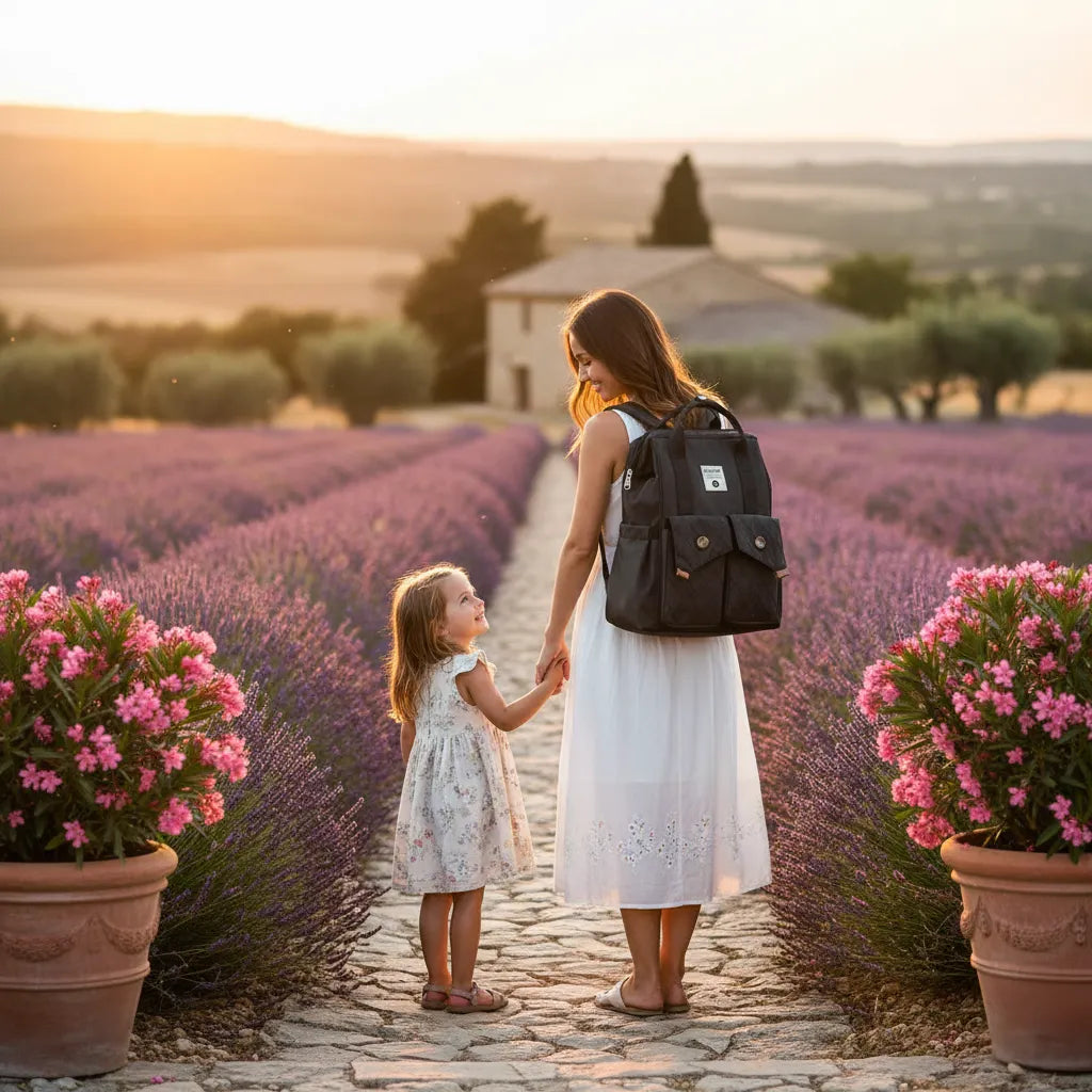 Le Sac à langer Nova combine légèreté, praticité et look moderne pour accompagner toutes vos sorties avec bébé.