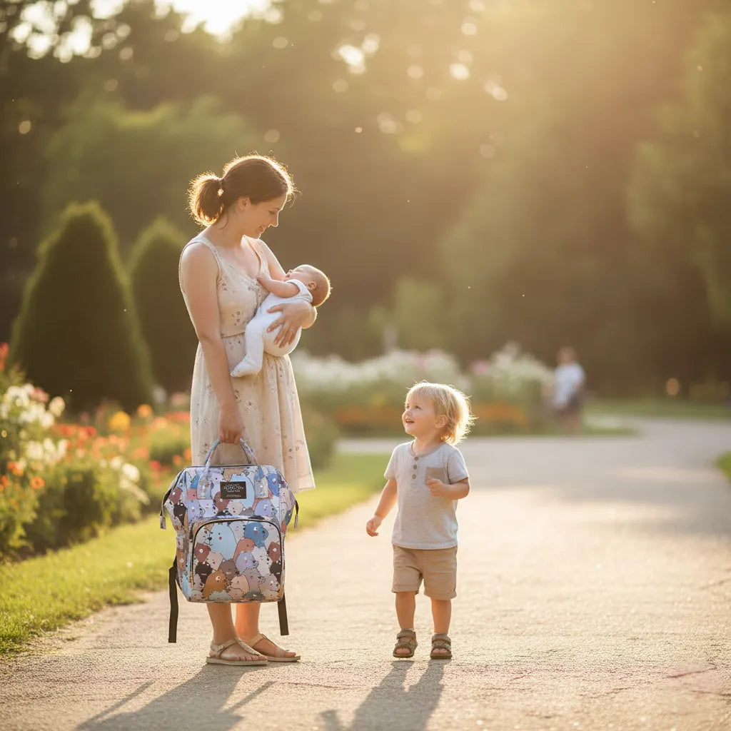 Sac à Langer Tendance – pratique, léger et ludique pour les parents modernes