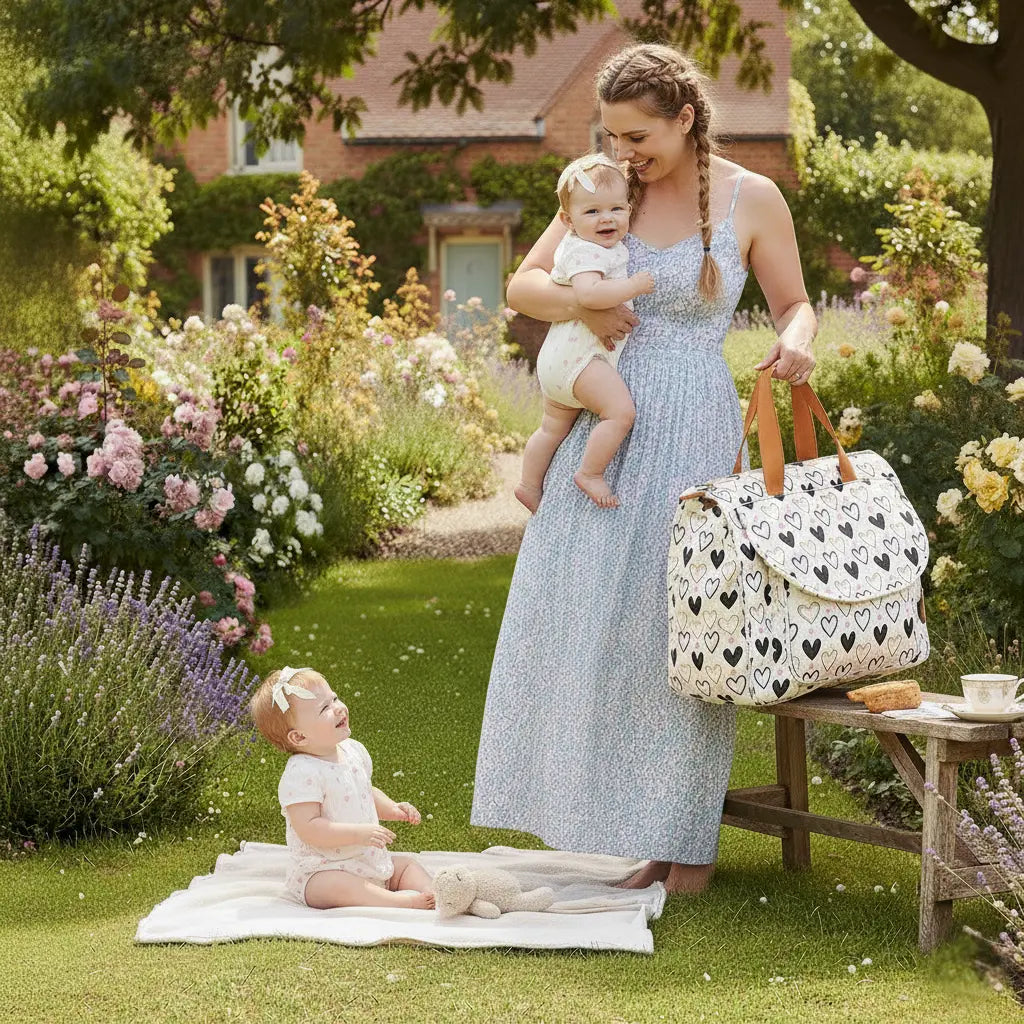 Le Sac à langer Linoa Bloom — Inspiré de la nature et des moments tendres