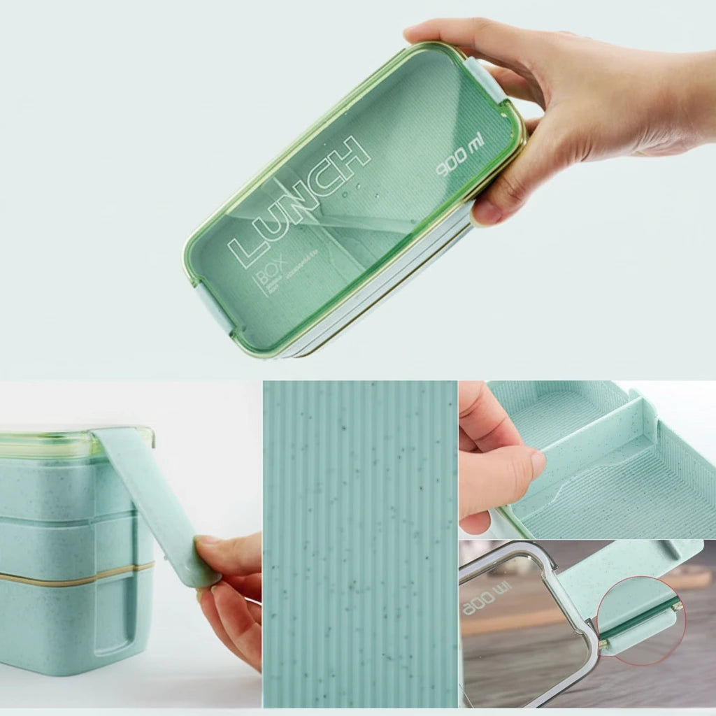 Lunch Box GoFresh 900ml – boîte repas saine et écologique Goodnvibes