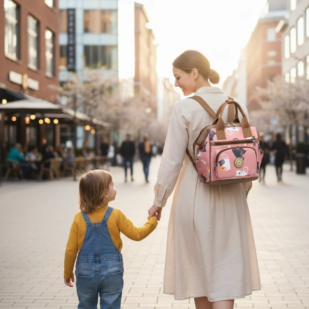 Pocket Chic : Le sac à langer compact et ultra-fonctionnel