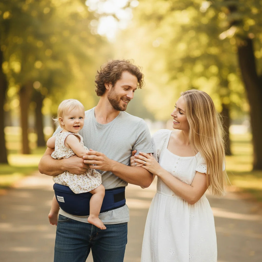 Porte-bébé ergonomique confortable pour bébé de 3 à 36 mois