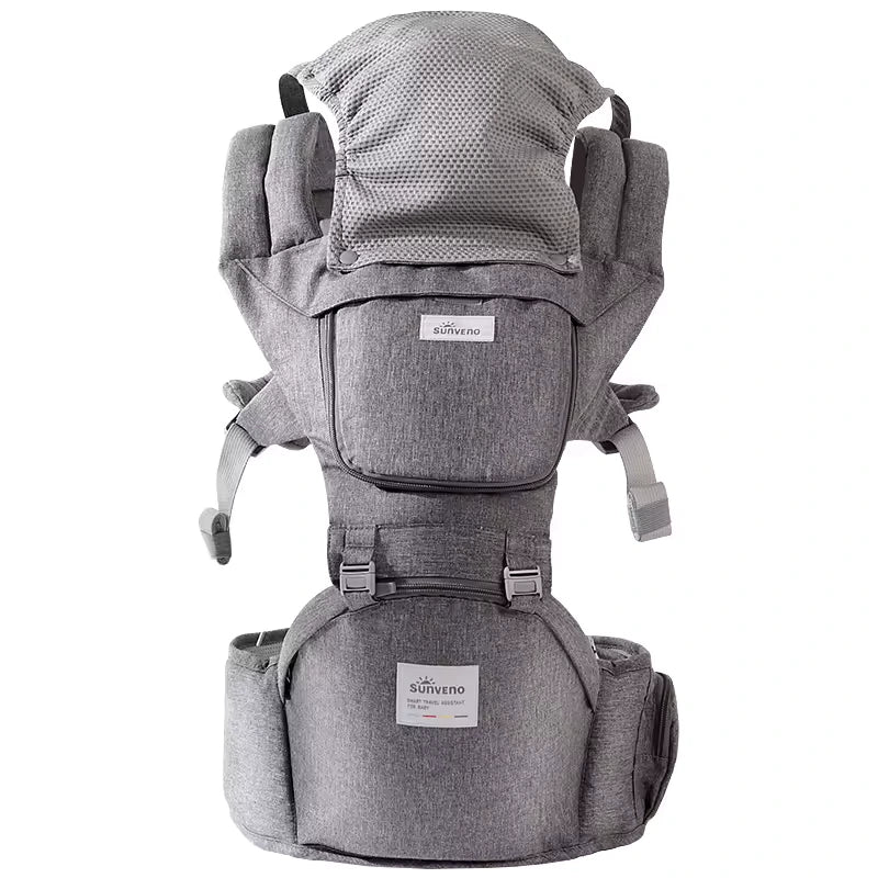 Ceinture lombaire rembourrée et bretelles épaisses pour confort parents