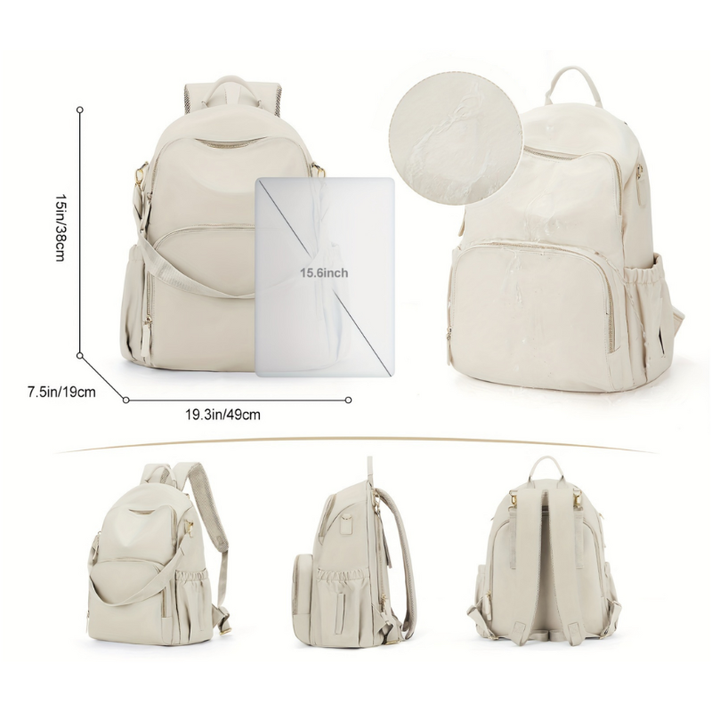 Sac à langer Goodnvibes avec grande capacité et crochets de poussette intégrés