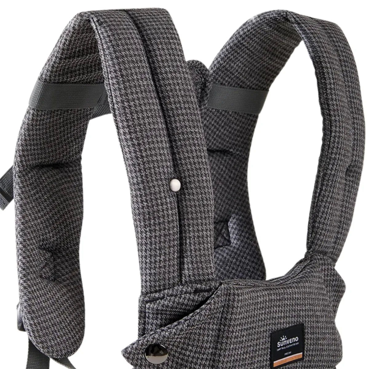 Porte-bébé HarmonyBaby avec soutien lombaire et bretelles rembourrées – Portage sans douleur pour parents actifs