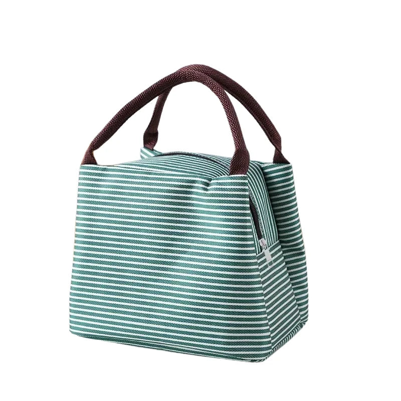 Sac isotherme repas ThermiBag noir élégant, grande capacité pour lunch box – Goodnvibes