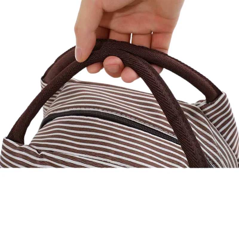 Sac lunch ThermiBag rouge moderne avec grande capacité et style – Goodnvibes