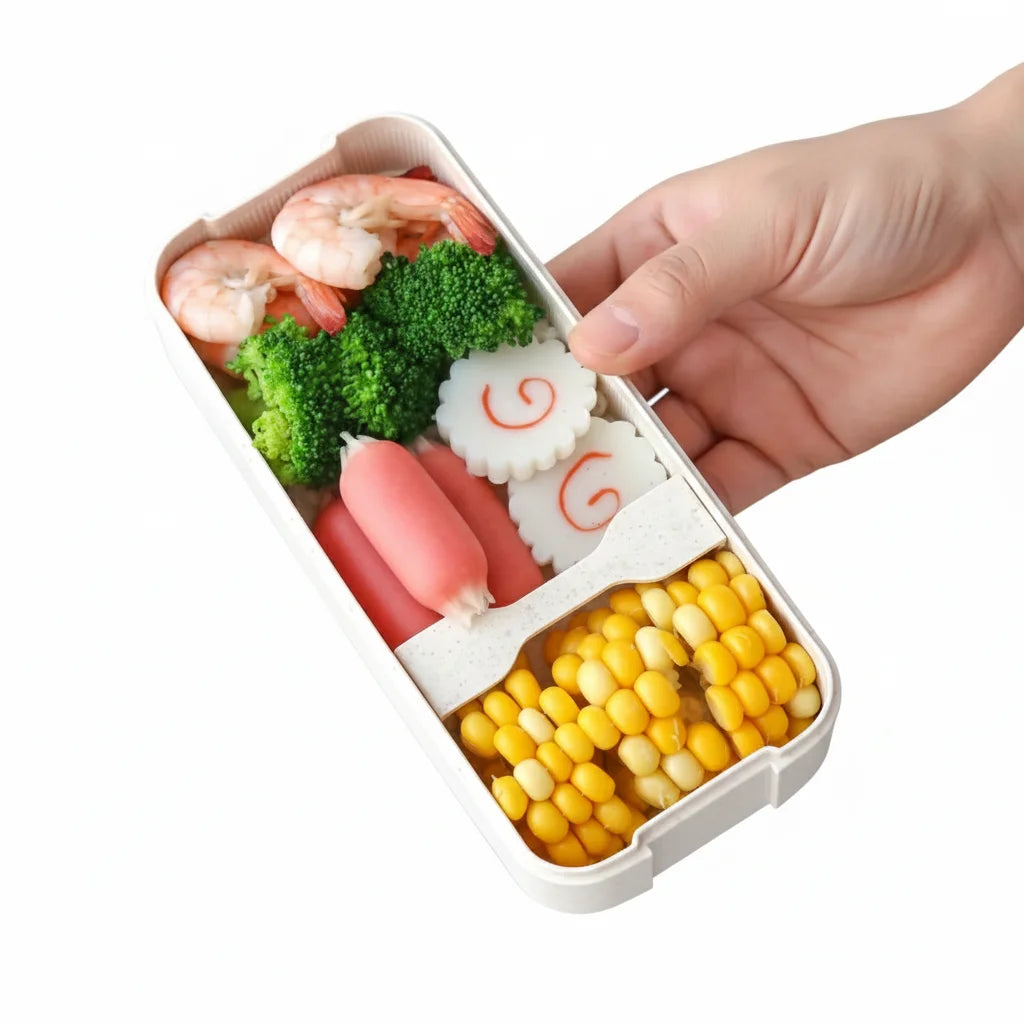 Avec ses 3 compartiments modulables, la lunch box GoFresh vous permet de séparer vos aliments et de préserver leurs saveurs.