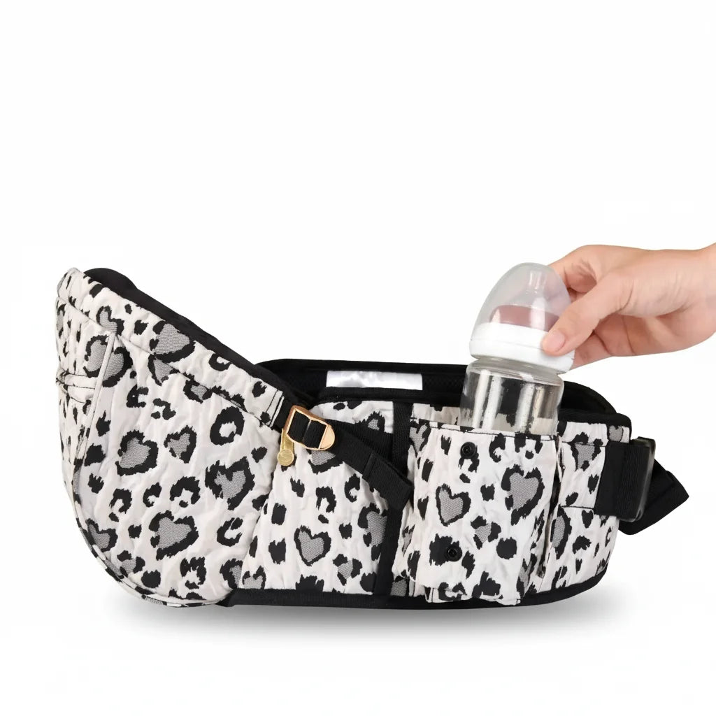 Ceinture porte-bébé réglable 78–118 cm – soutien lombaire confortable