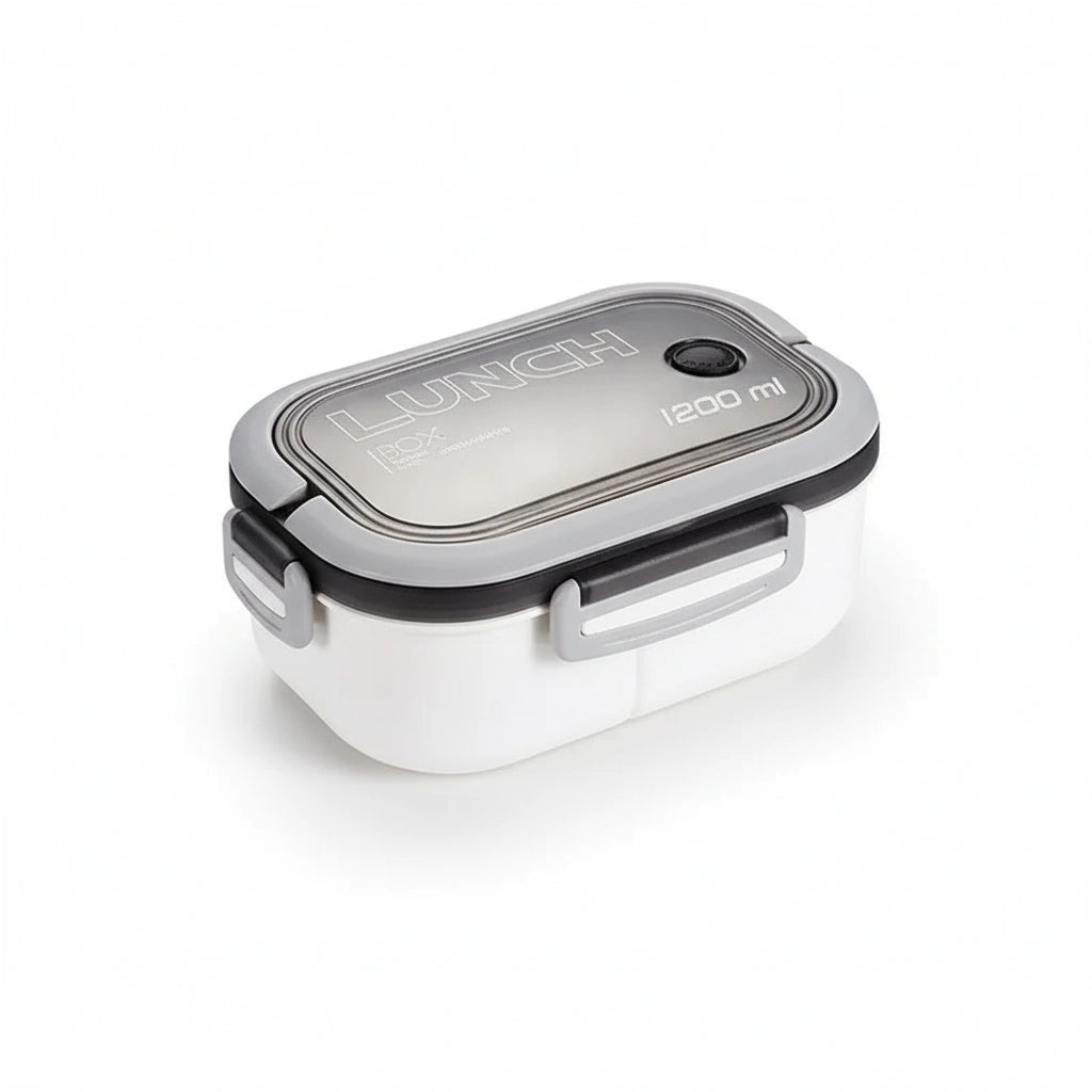 Lunch Box Snack and Go ouverte avec compartiments et grille de séparation