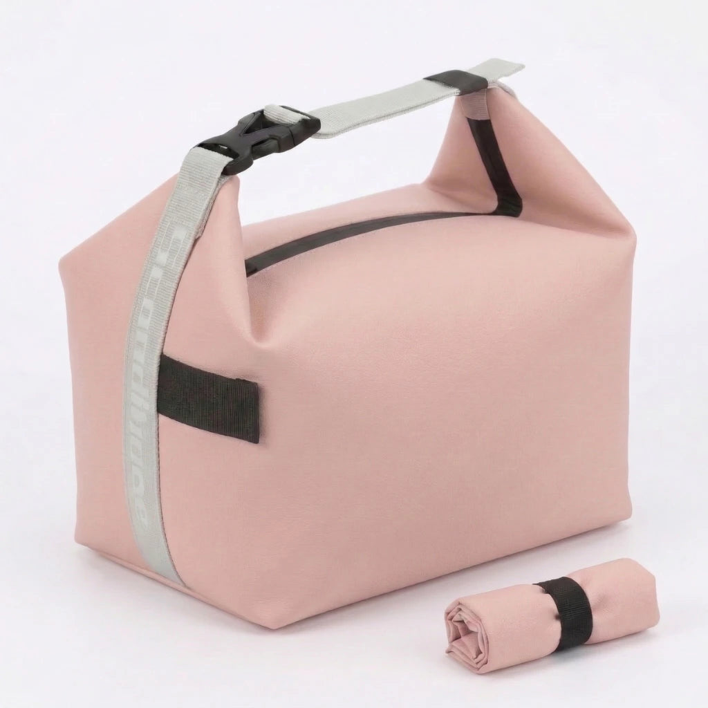 “Sac lunch NomadBox avec doublure aluminium pour maintenir la température des repas.”