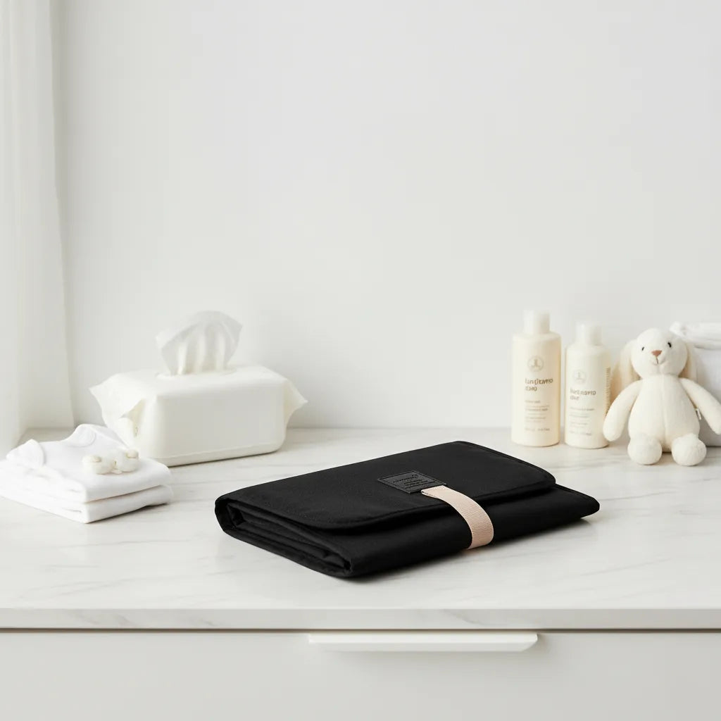 Tapis à langer nomade, Goodnvibes, pliable, matelas de change supplémentaire.