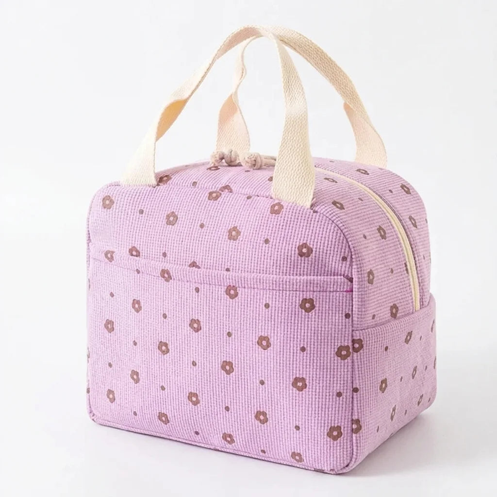 Lunch bag Cute Pouch design tendance avec fermeture zippée sécurisée