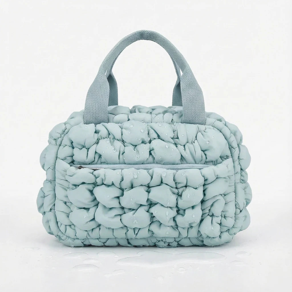 Lunch bag Cloudy isotherme en nylon matelassé waterproof