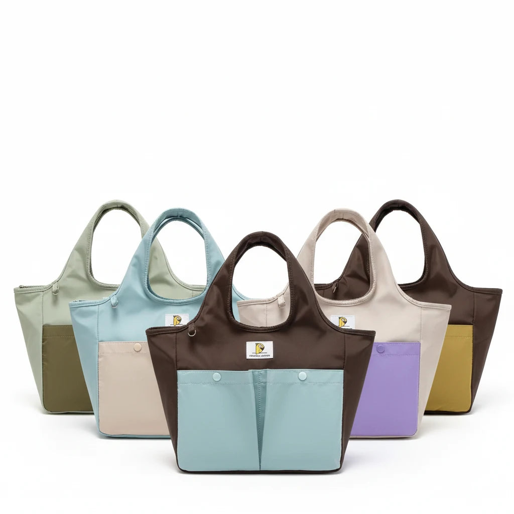 Tote lunch bag chic pour emporter déjeuner frais ou chaud