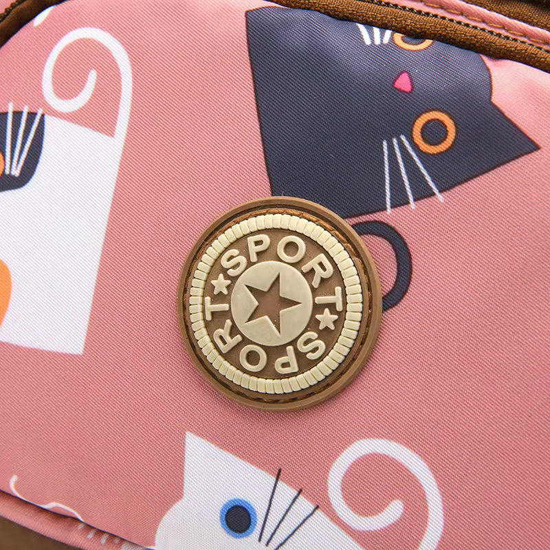 Vue latérale du sac à langer minimaliste Goodnvibes