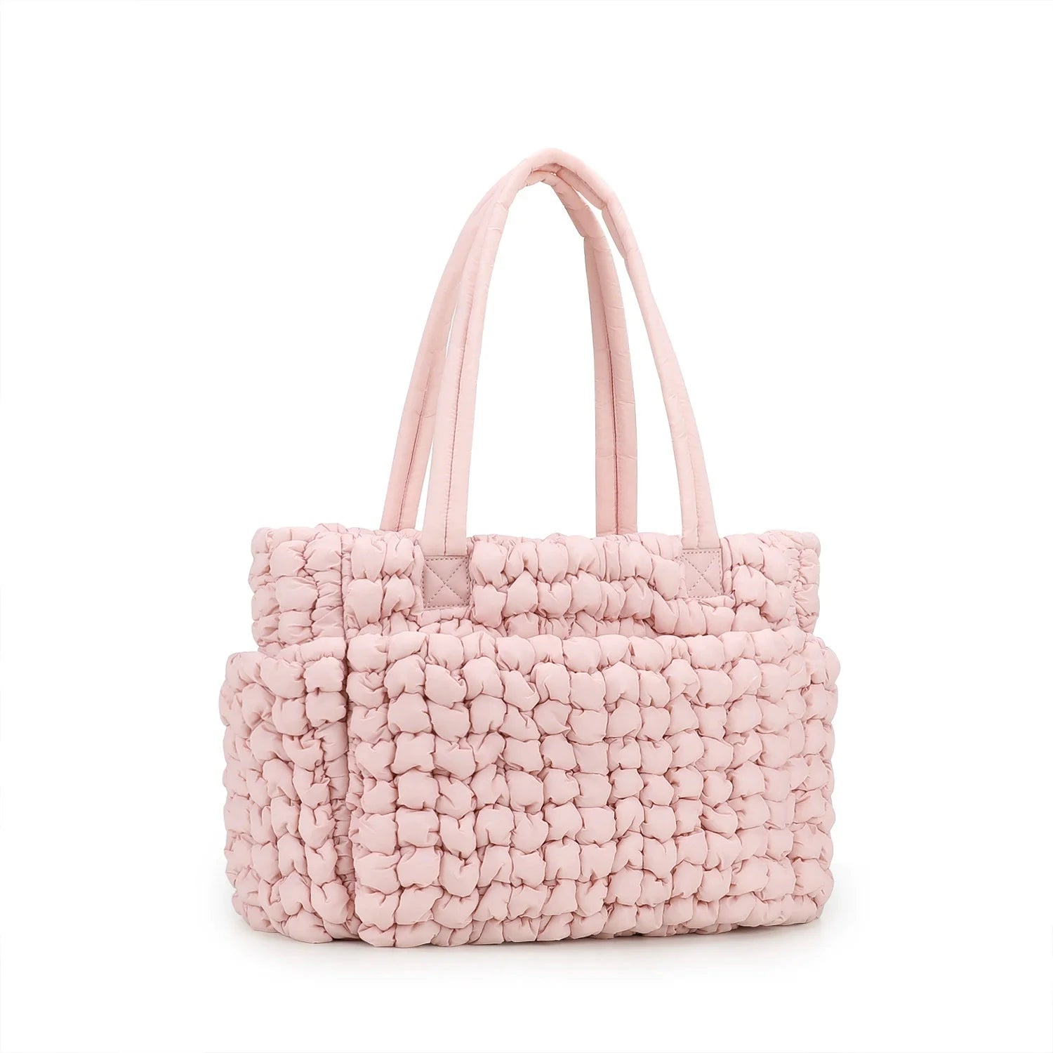 Grand sac à langer Milky bleu pour voyage et sorties bébé.