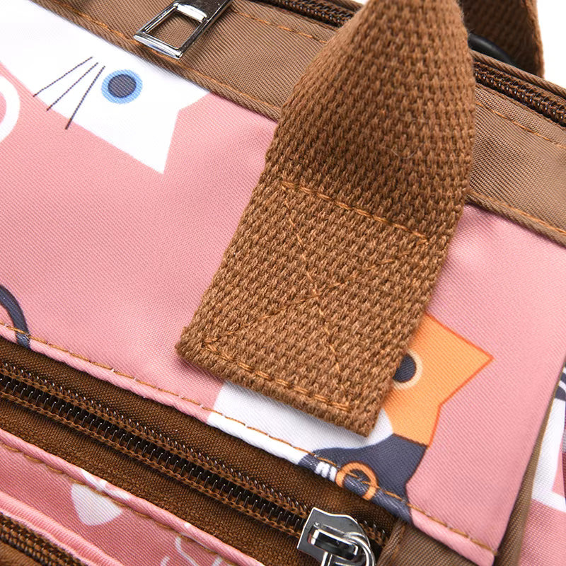 Vue de face du sac à langer bébé pratique Pocket Chic