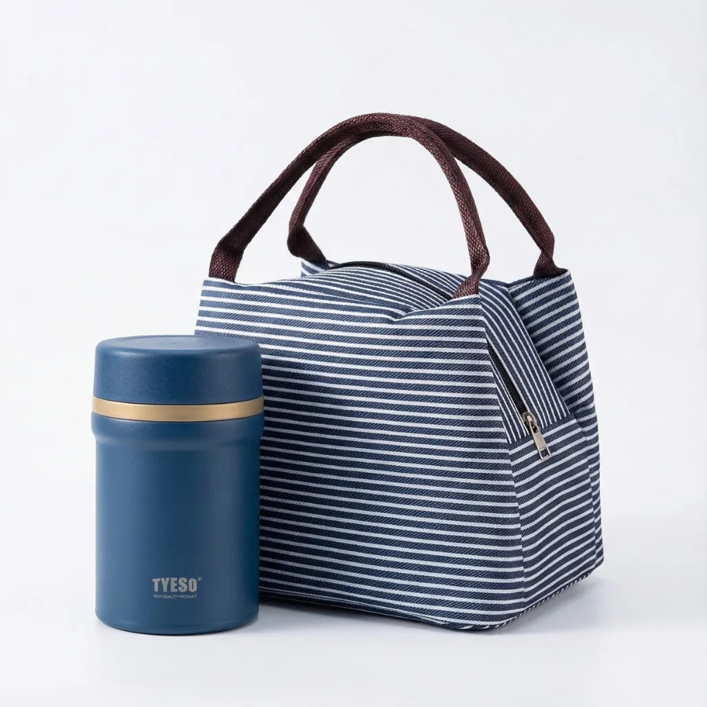 Lunch Box FreshMeal 600ml ouverte avec intérieur inox 316