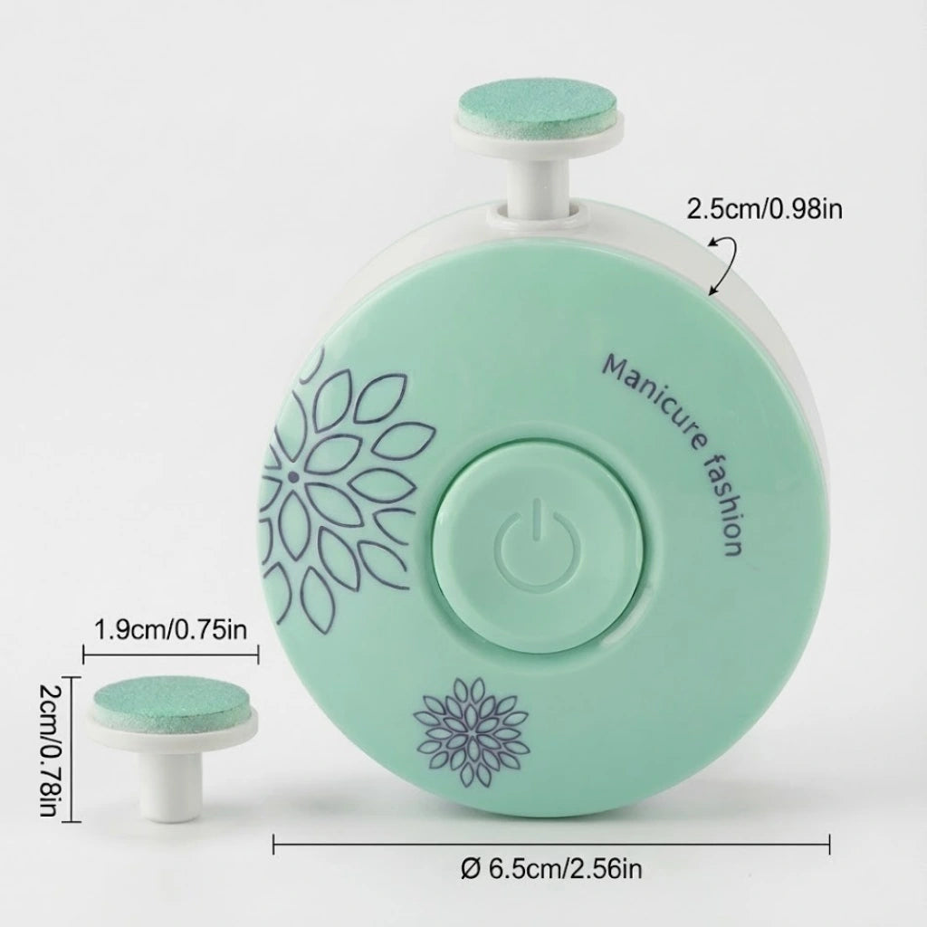 Lime à ongles électrique bébé douce et précise pour toute la famille