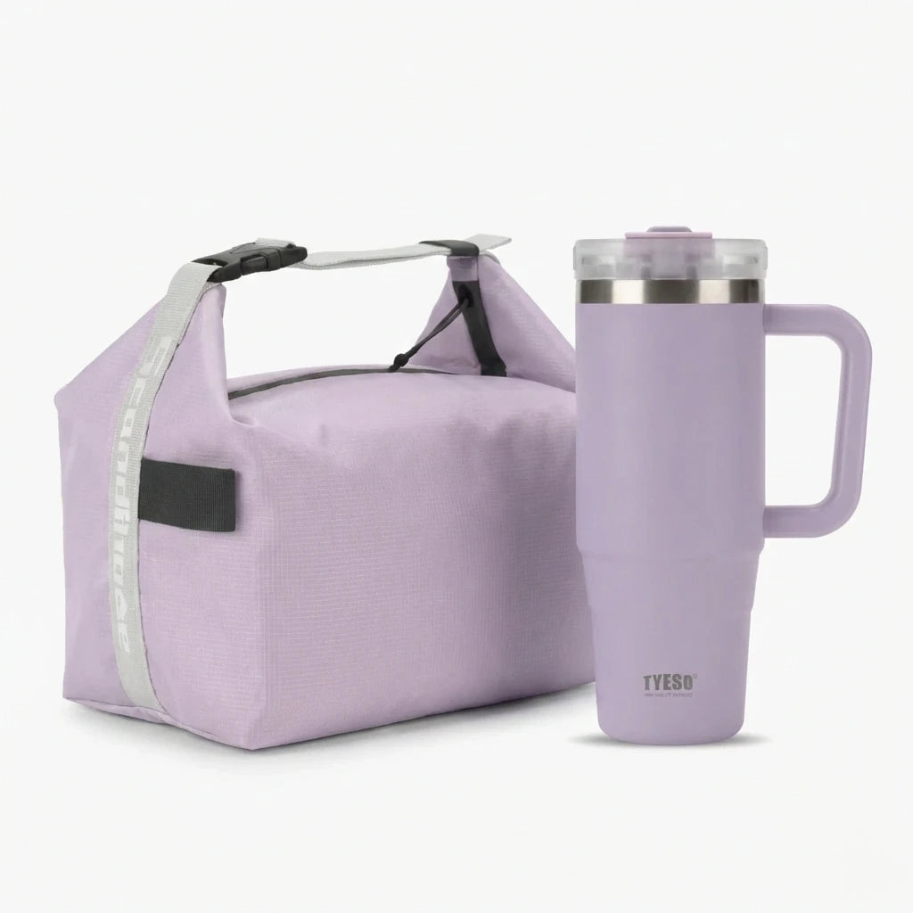 Sac isotherme repas vert kaki style scandinave pour homme et femme