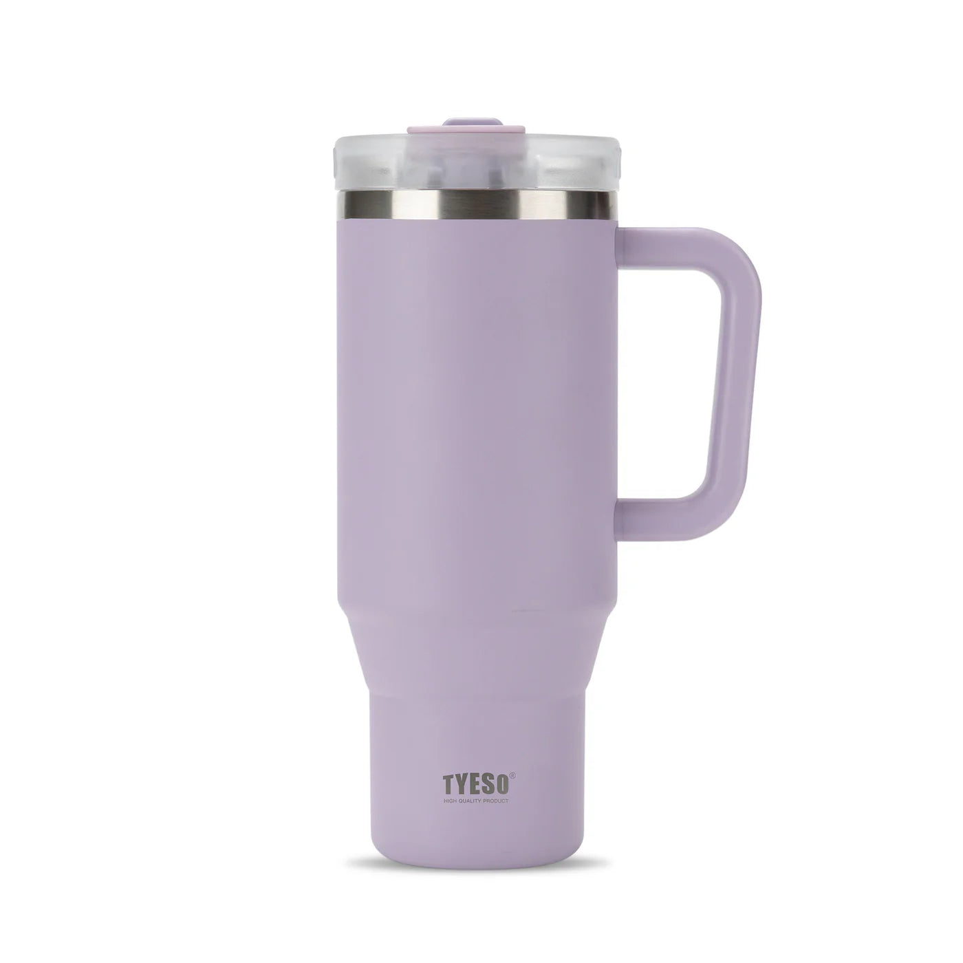 Gobelet inox avec paille réutilisable, 900ml ou 1200ml, idéal pour boissons chaudes ou froides violet