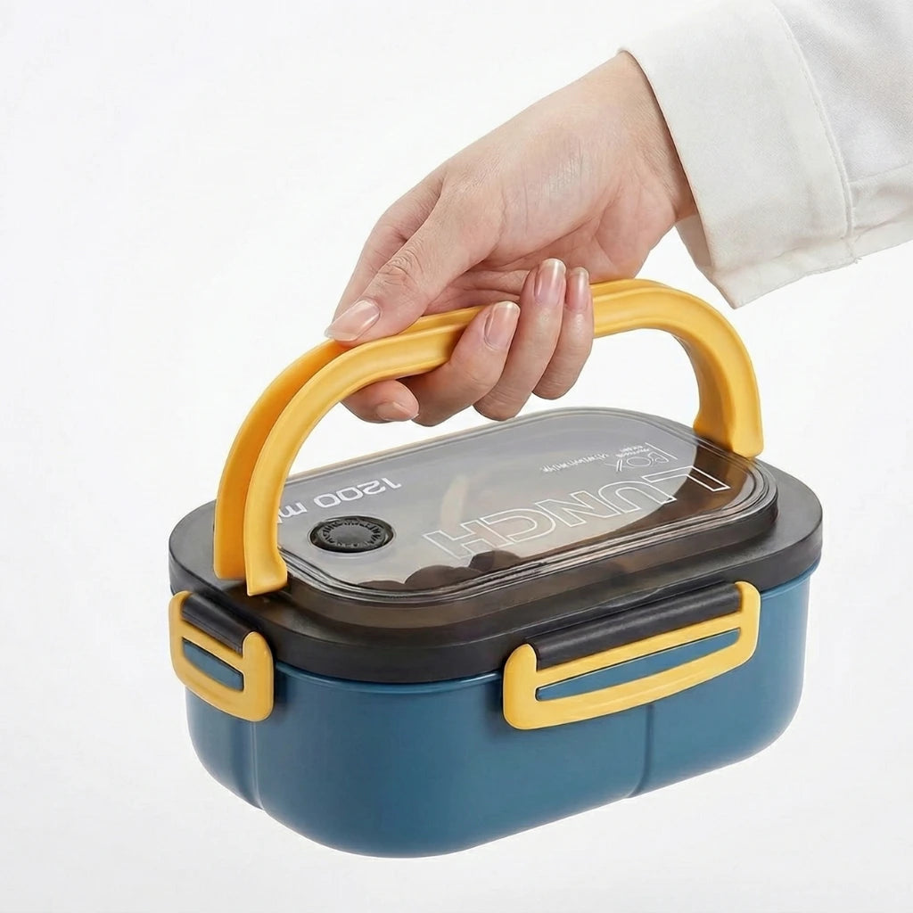 Boîte repas Snack&Go en plastique alimentaire sans BPA