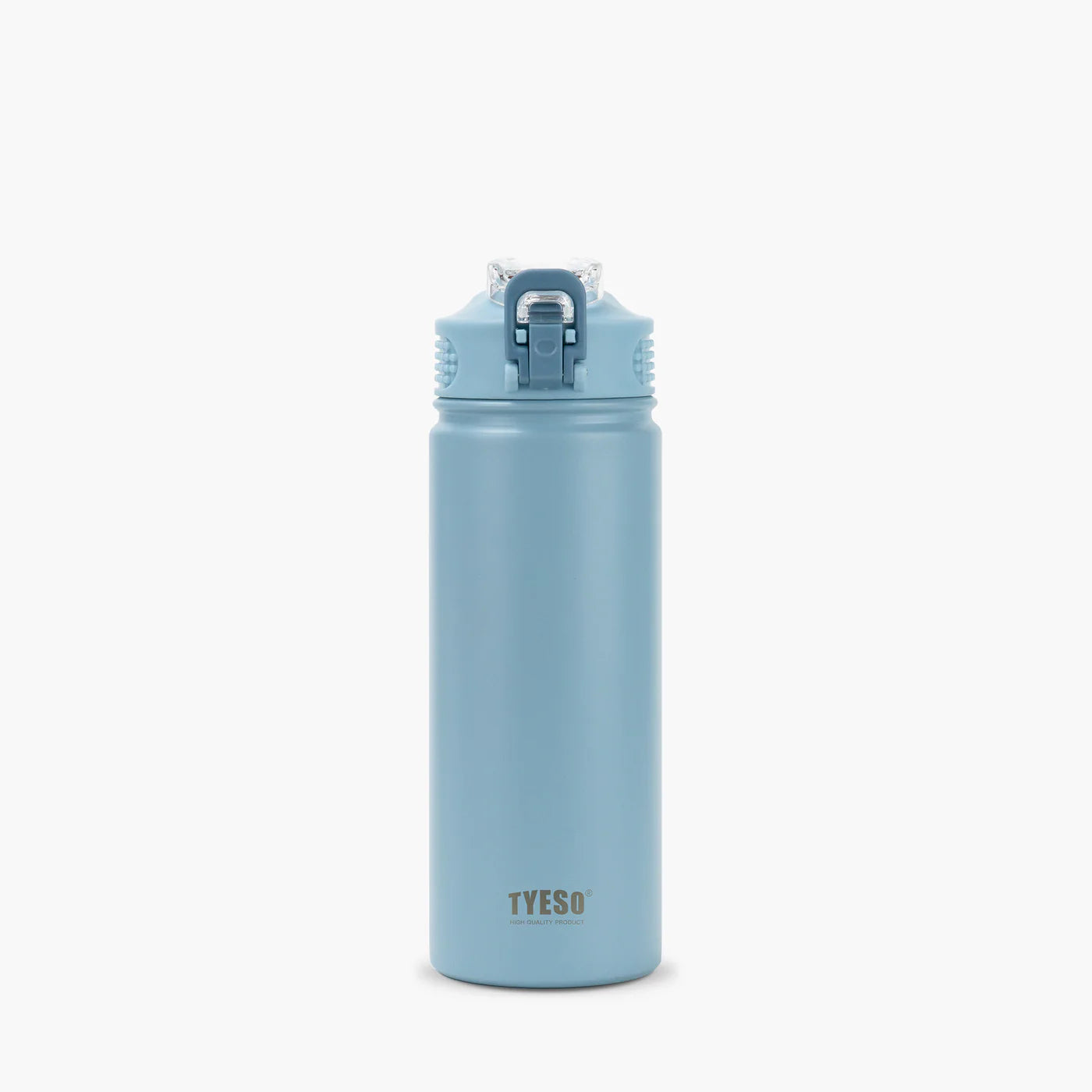 Gourde isotherme avec paille réutilisable, en acier inoxydable 304, capacité 600ml ou 750ml, garde les boissons chaudes ou froides jusqu'à 12h bleu
