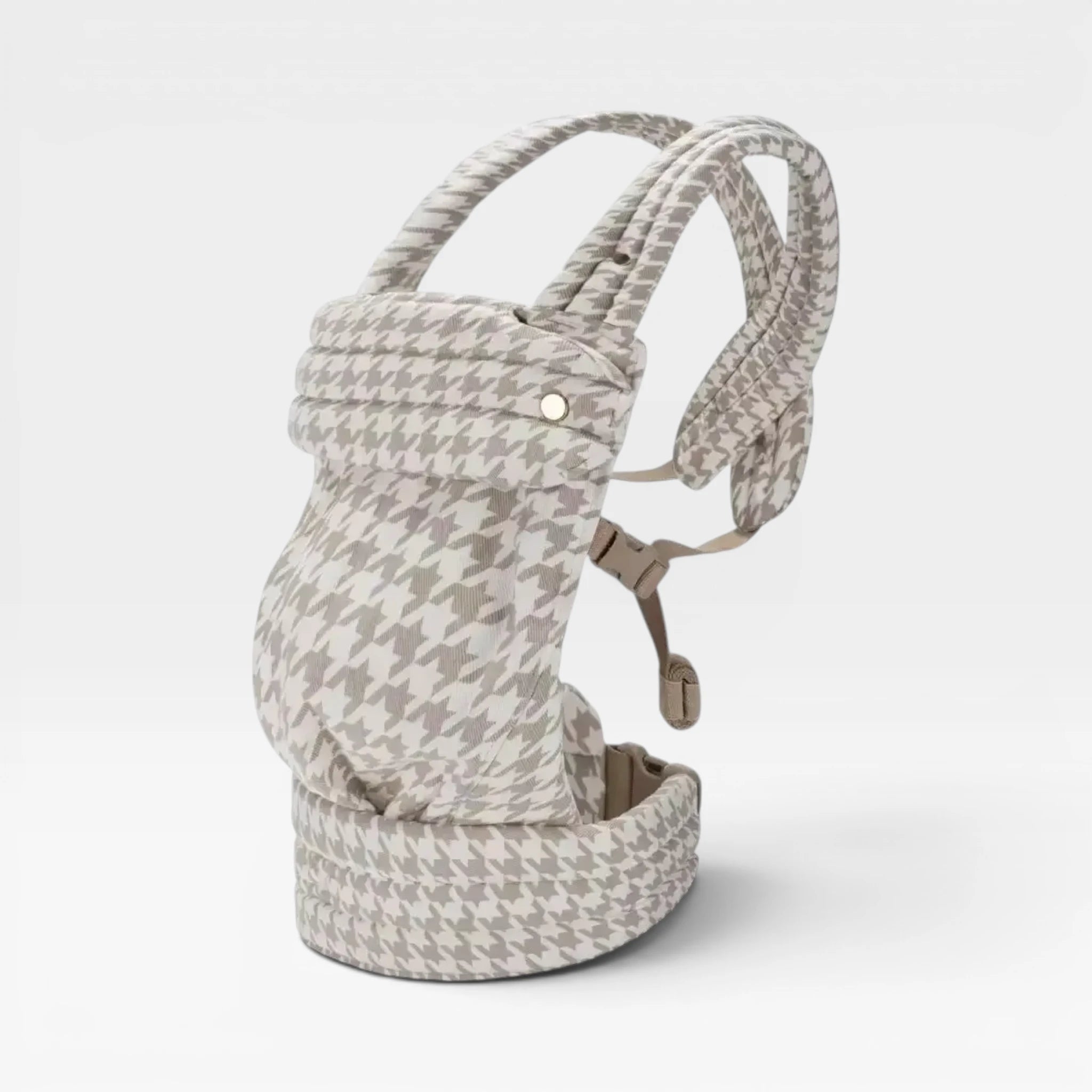 Porte-bébé de naissance HarmoBaby couleur Sable Doux avec position naturelle en M.