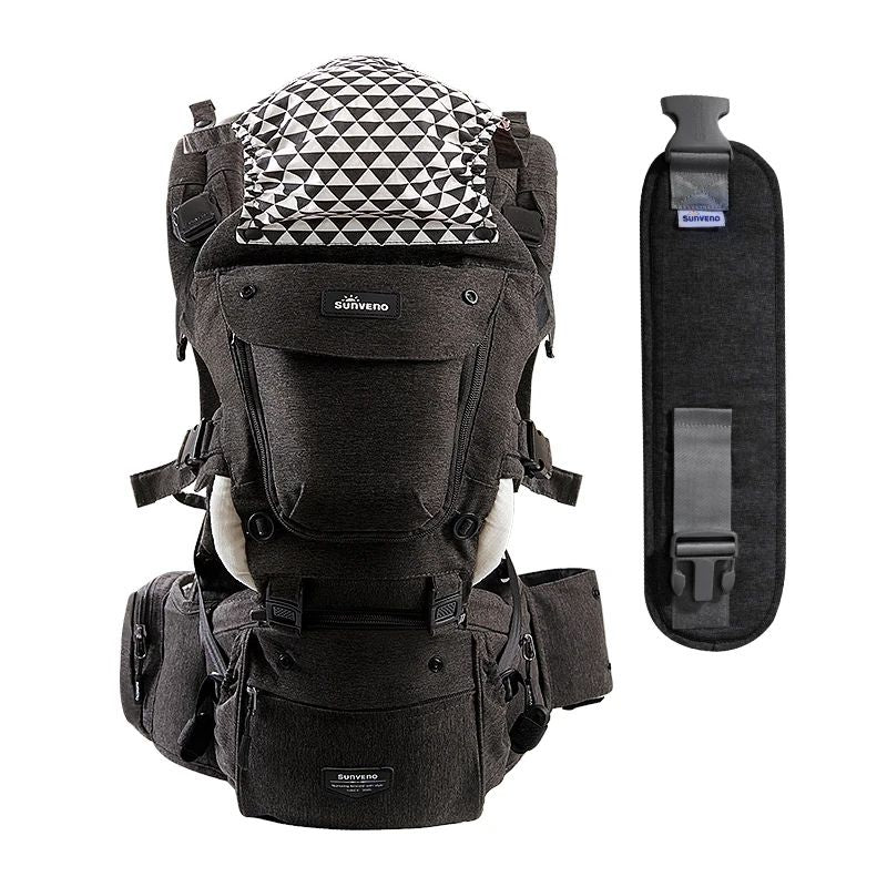 Sac de rangement du porte-bébé Ergobloom avec accessoires bébé