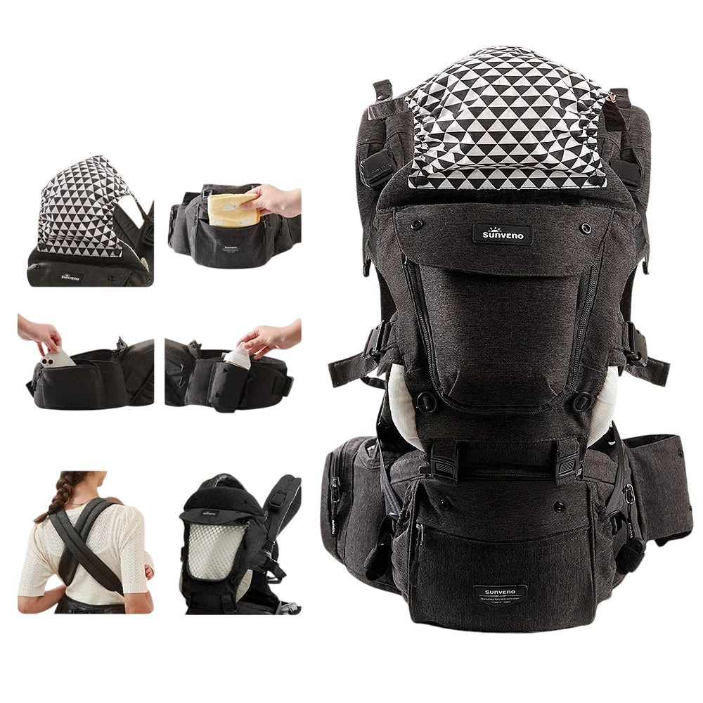 Réglages personnalisés du porte-bébé Ergobloom pour morphologie adulte