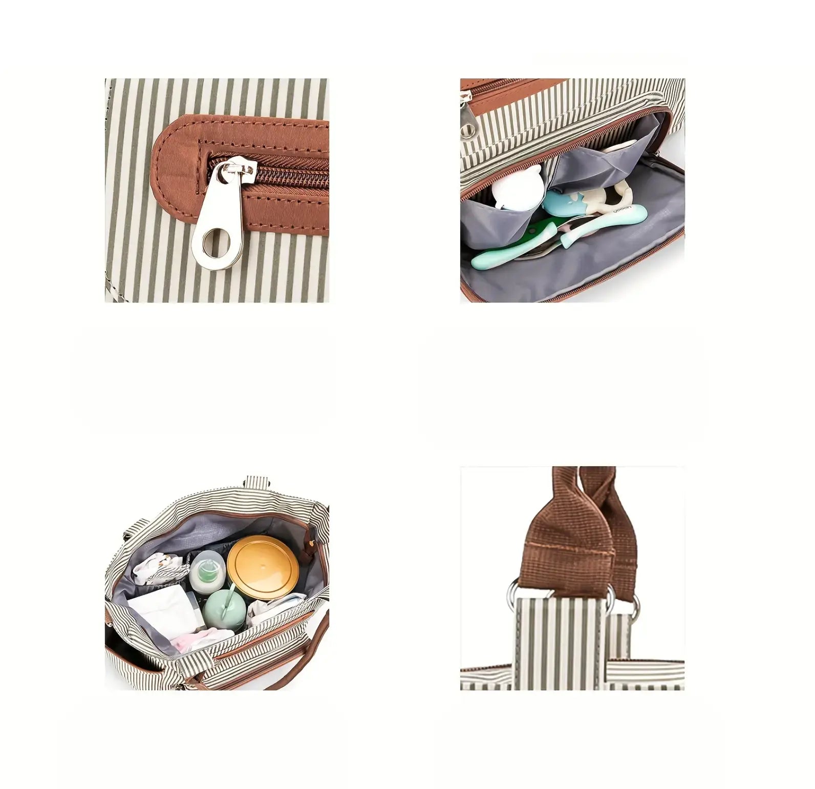 Sac bandoulière pratique avec plusieurs poches de rangement