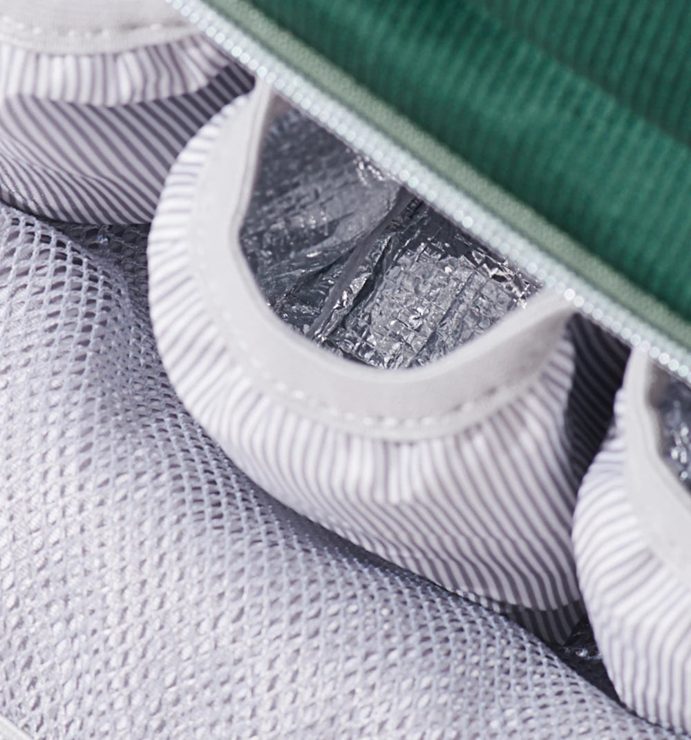 "Sac à langer spacieux en tissu premium, avec matelas à langer assorti inclus. Dimensions 45x30x22 cm pour 0,75 kg. Parfait pour organiser les essentiels de bébé, facile à nettoyer avec un chiffon microfibre poches isotherme