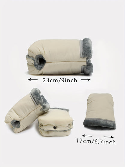 Anti-freeze mittens for stroller