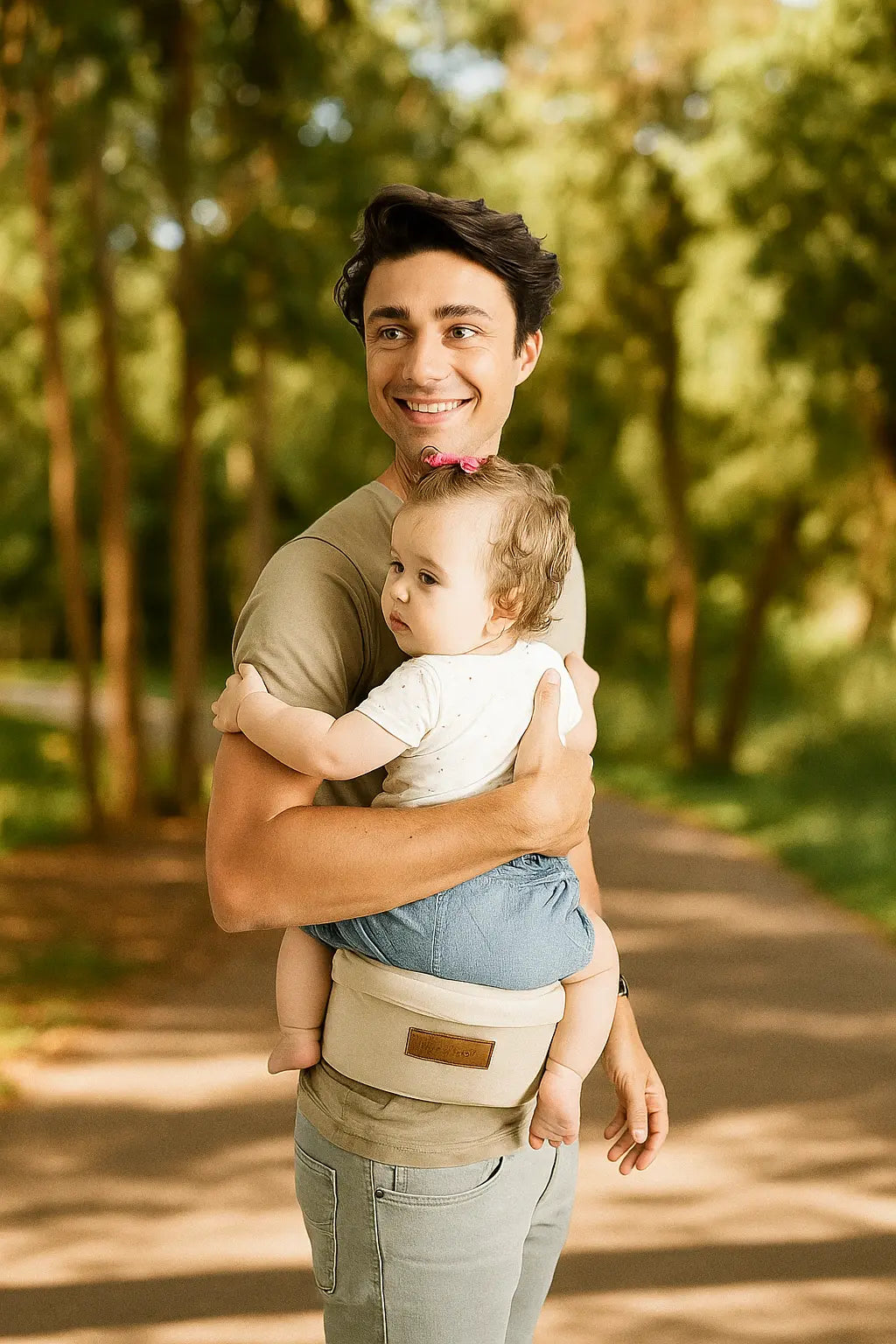 Porte-bébé ergonomique confortable pour bébé de 3 à 36 mois