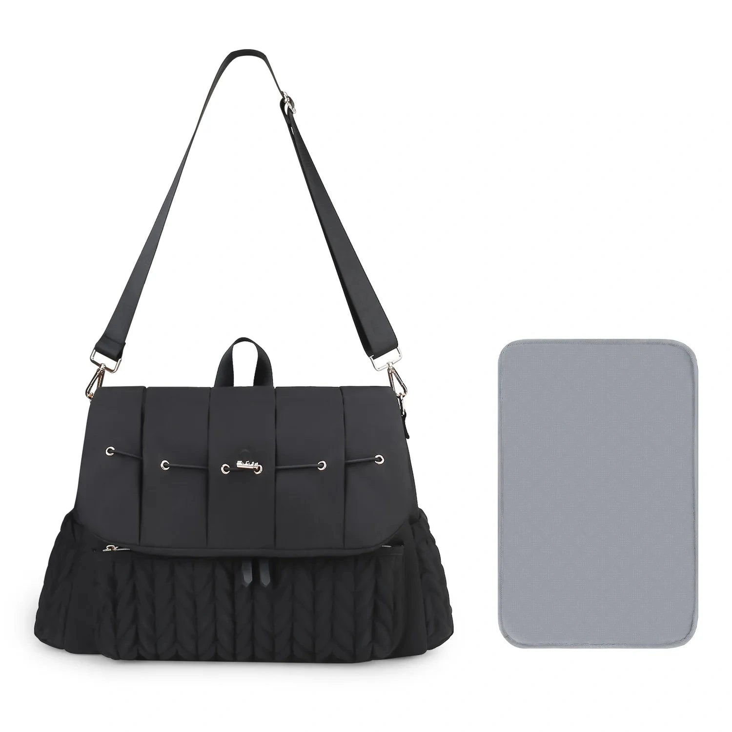 Sac à langer chic pour promenade en famille

