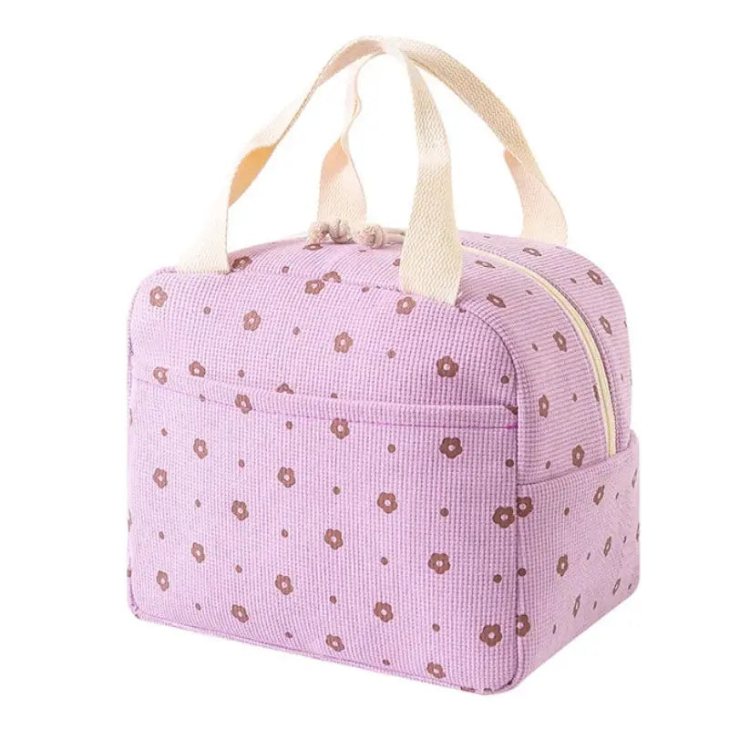 Lunch bag facile à nettoyer, parfait pour bureau et sorties en plein air

