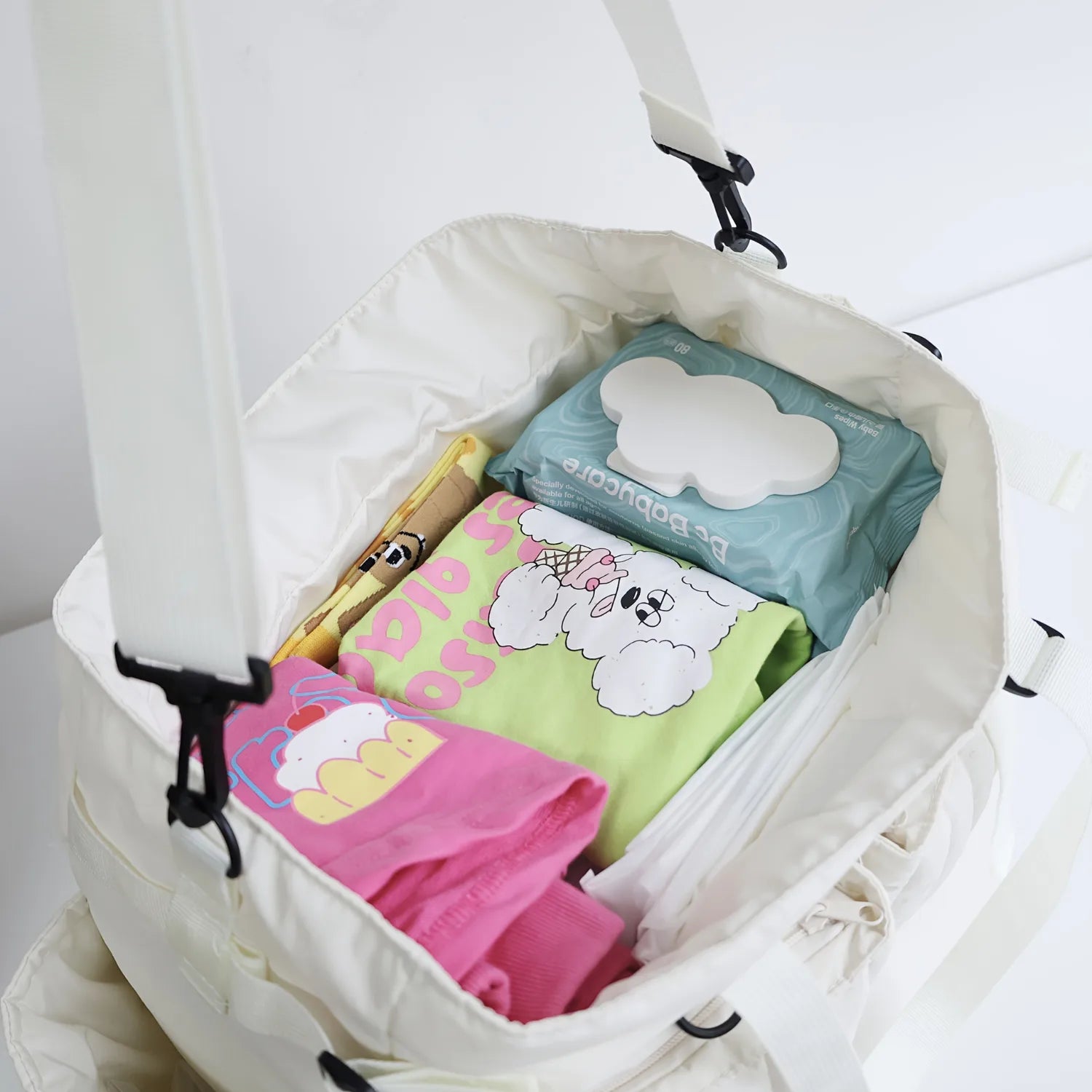 Sac GoMom en bandoulière croisée pour confort maximal