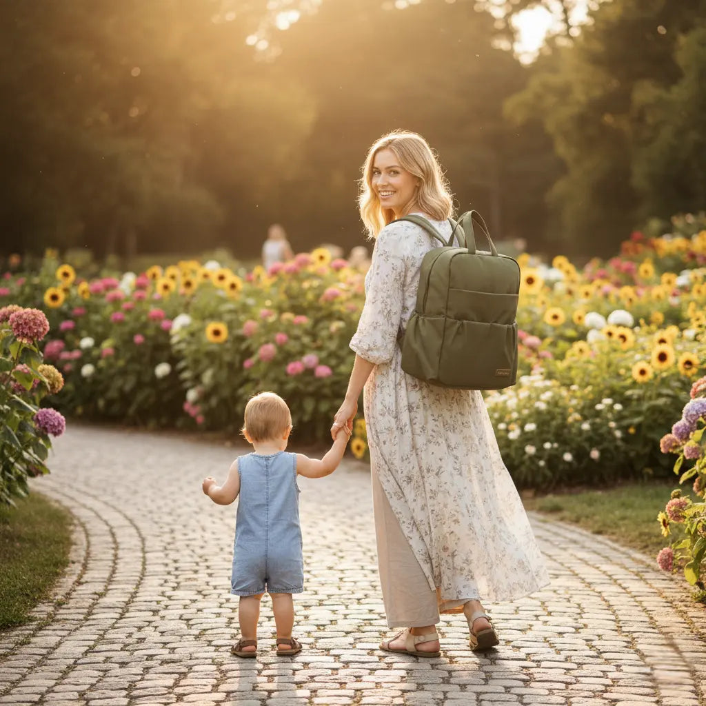 Sac à langer CarryGo design moderne et élégant pour parents qui aiment bouger