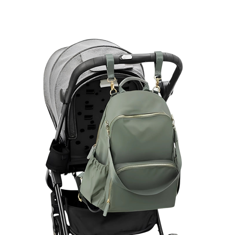 Sac à langer pour parents actifs, stylé, léger et ultra-fonctionnel en nylon

