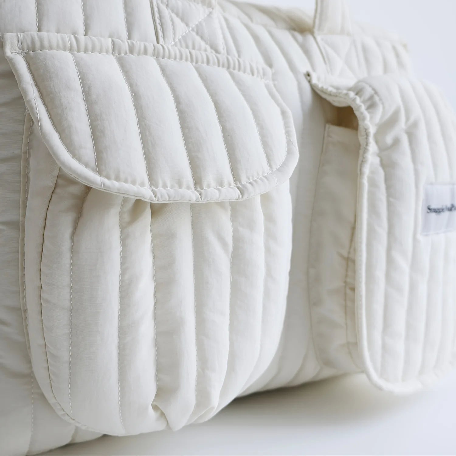 GoBaby sac à langer bébé élégant – poche arrière zippée pour objets personnels