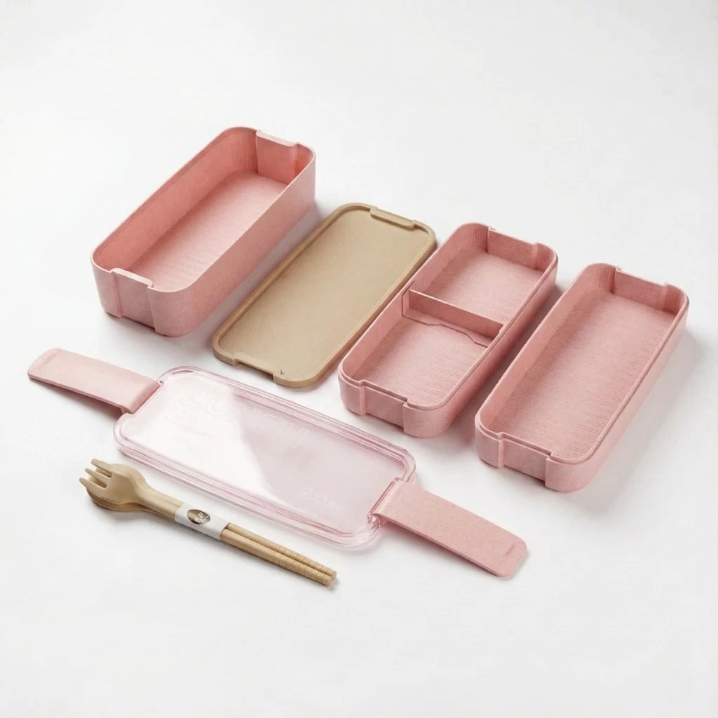 Lunch Box GoFresh compacte – design minimaliste et transport facile